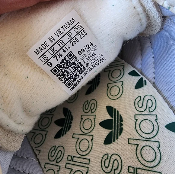 Adidas Handball Spezial Shoes Green/Pink Size 9 - Picture 8 of 9